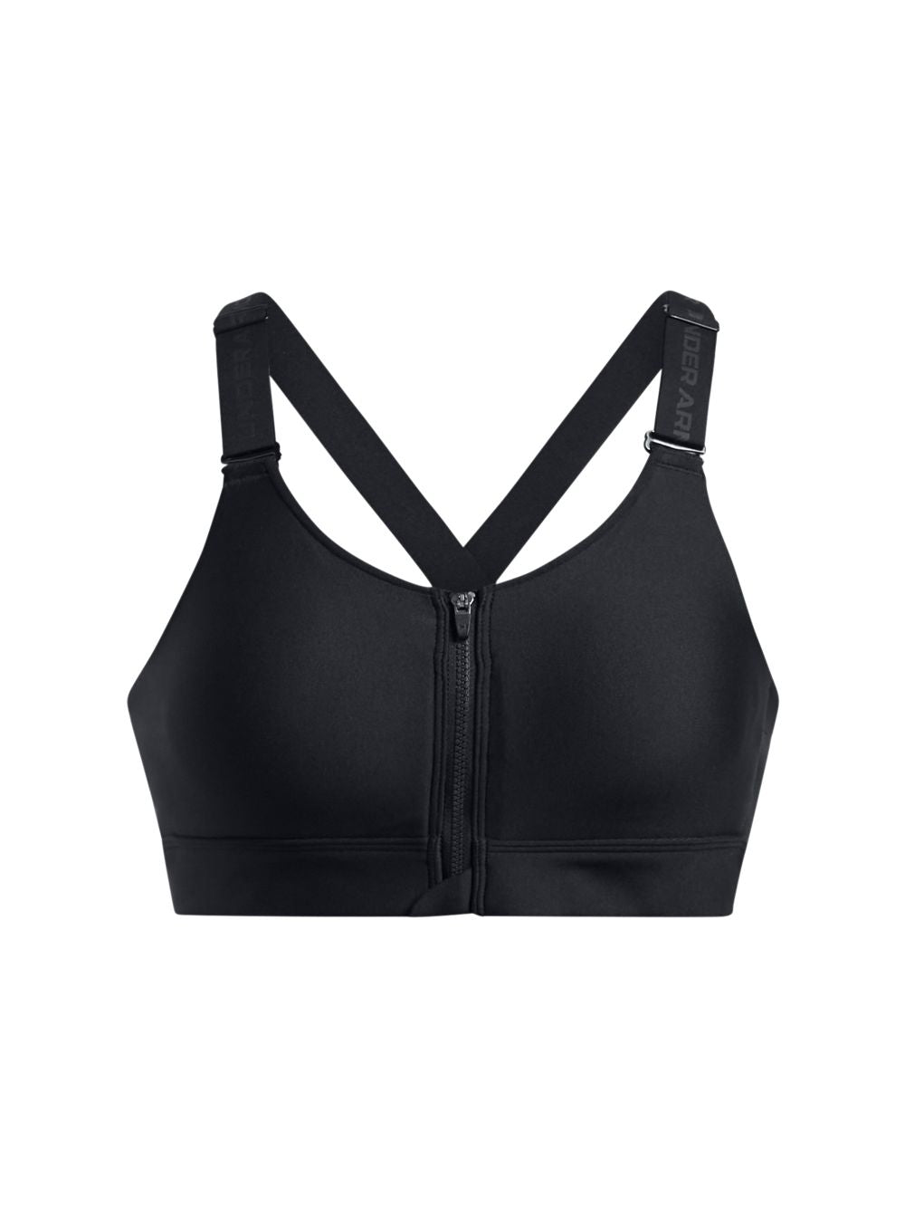 Top Sportivo Under Armour INFINITY HIGH ZIP 2.0 Donna - Nero