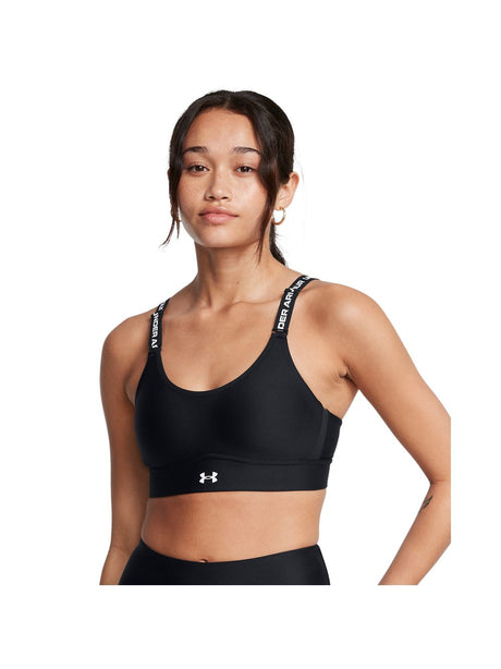 Top Sportivo Under Armour INFINITY MID 2.0 Donna - Nero