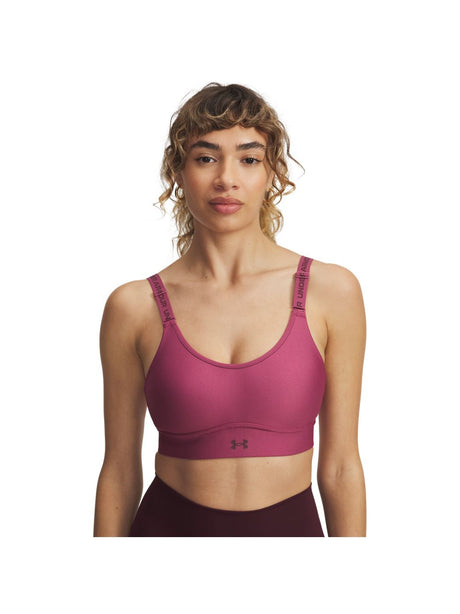 Top Sportivo Under Armour INFINITY MID 2.0 Donna - Fuxia