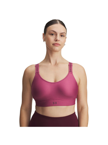 Top Sportivo Under Armour INFINITY MID 2.0 Donna - Fuxia