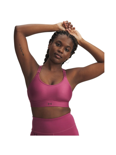 Top Sportivo Under Armour INFINITY MID 2.0 Donna - Fuxia