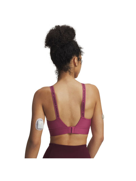 Top Sportivo Under Armour INFINITY MID 2.0 Donna - Fuxia