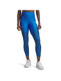 Leggings Sportivo Under Armour TECH PRINT PANEL ANKLE Donna - Blu
