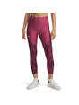 Leggings Sportivo Under Armour TECH PRINT PANEL ANKLE Donna - Fuxia
