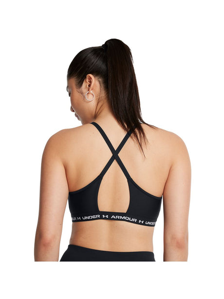 Top Sportivo Under Armour CROSSBACK LOW Donna - Nero