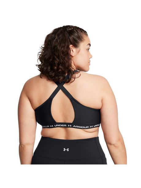 Top Sportivo Under Armour CROSSBACK LOW Donna - Nero