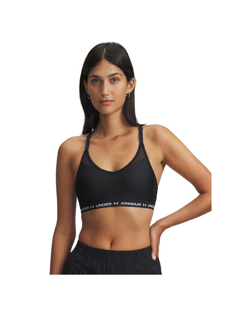 Top Sportivo Under Armour CROSSBACK LOW Donna - Nero