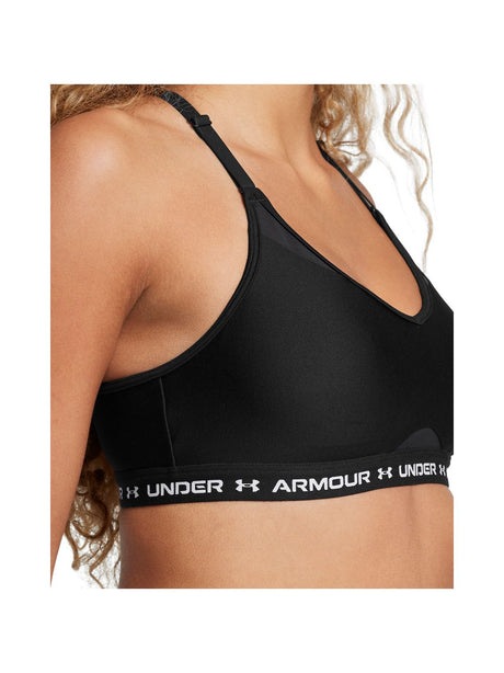 Top Sportivo Under Armour CROSSBACK LOW Donna - Nero