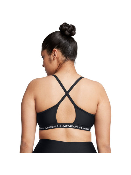 Top Sportivo Under Armour CROSSBACK LOW Donna - Nero