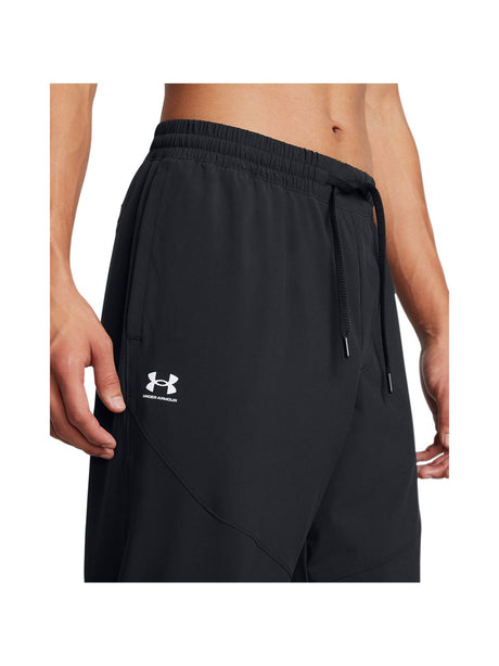Pantalone Sportivo Under Armour VIBE WOVEN Uomo - Nero