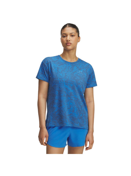 T-shirt Under Armour VANISH ENERGY SS 2.0 PRINT Donna - Blu