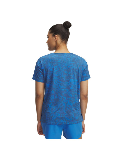 T-shirt Under Armour VANISH ENERGY SS 2.0 PRINT Donna - Blu