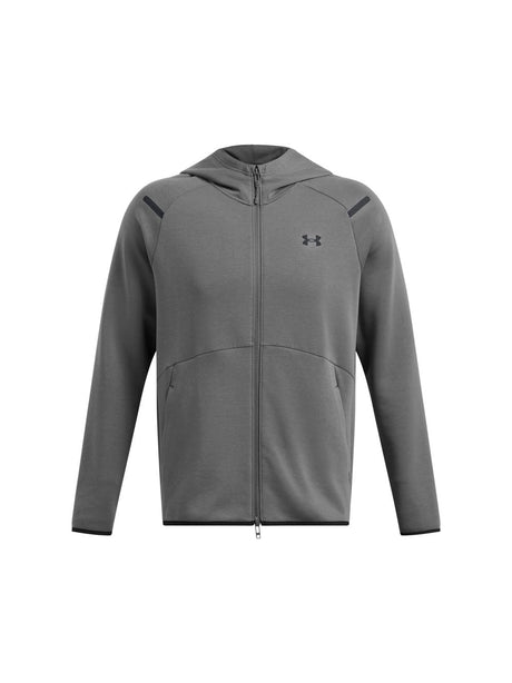Felpa Under Armour UNSTOPPABLE FLC FZ HD EU Uomo - Grigio