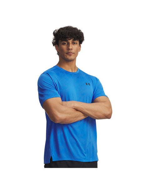 T-shirt Under Armour TECH VENT JCQRD SS Uomo - Blu
