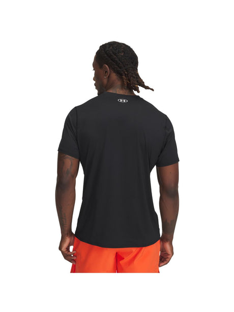 T-shirt Under Armour HEATGEAR FITTED SS Uomo - Nero
