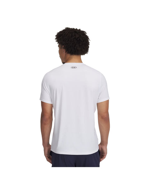 T-shirt Under Armour HEATGEAR FITTED SS Uomo - Bianco