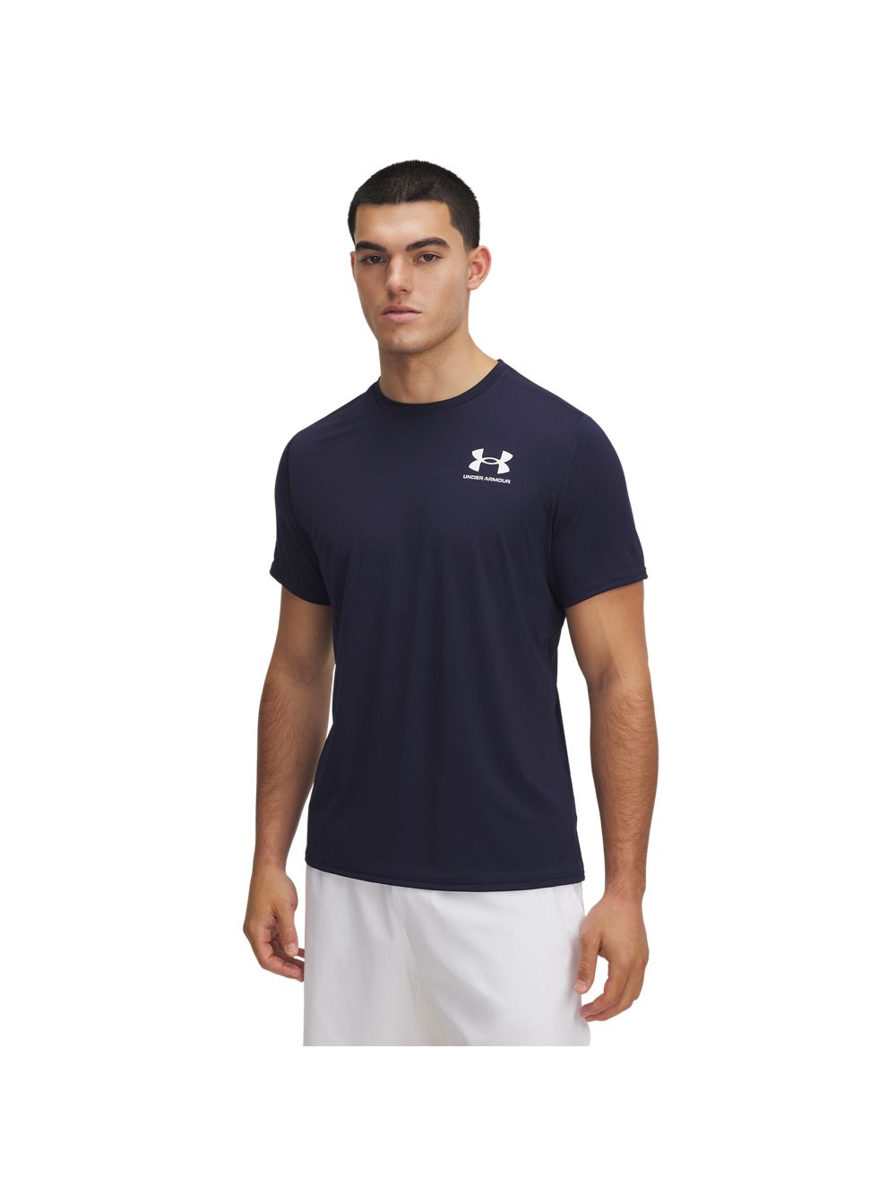 T-shirt Under Armour HEATGEAR FITTED SS Uomo - Blu