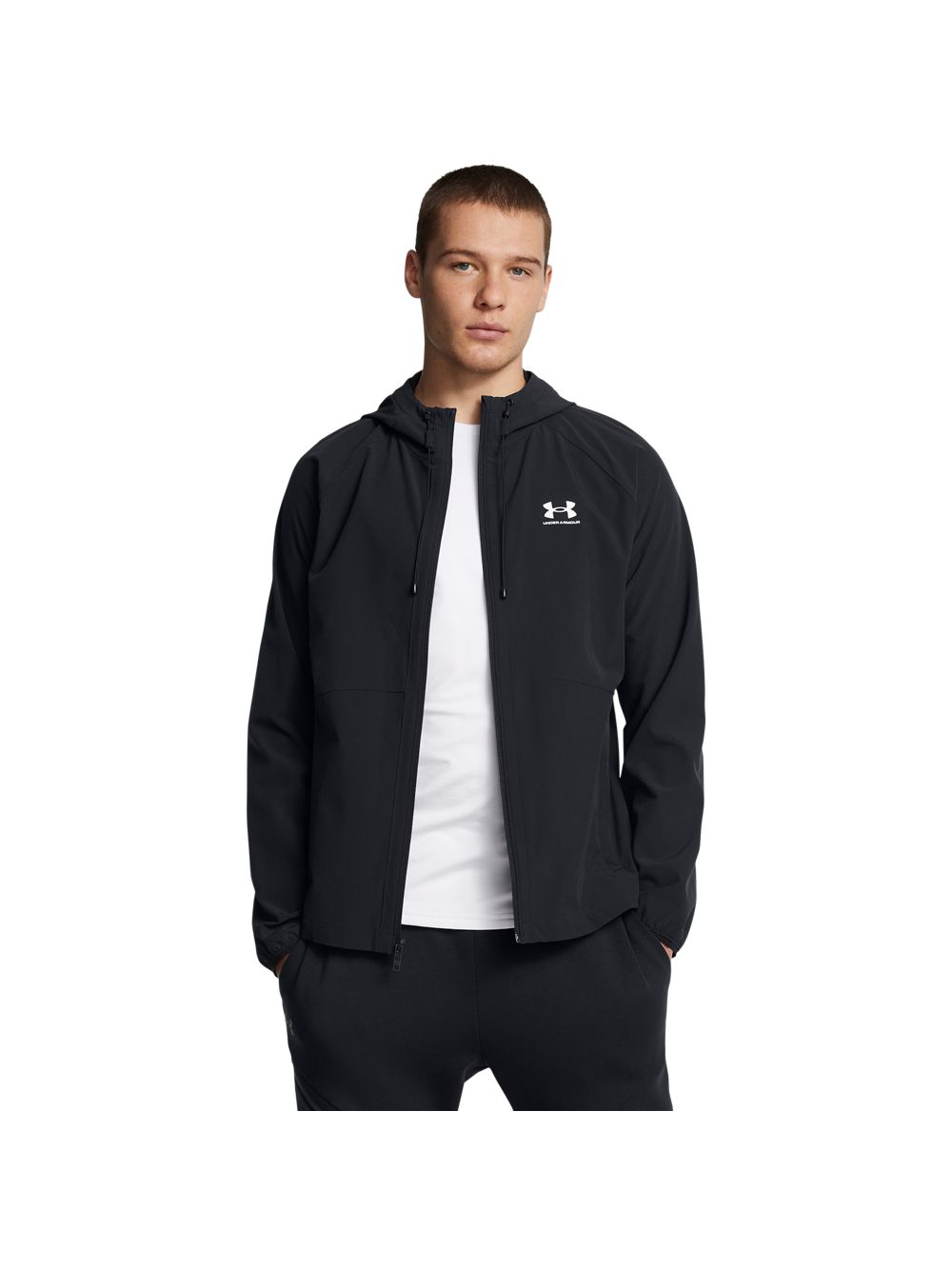 Giubbino Under Armour VIBE WOVEN Uomo - Nero