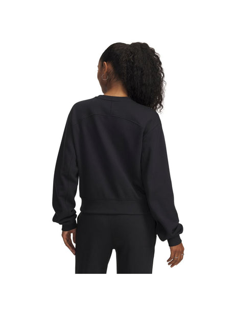 Felpa Under Armour ICON VIDA FLC CREW Donna - Nero