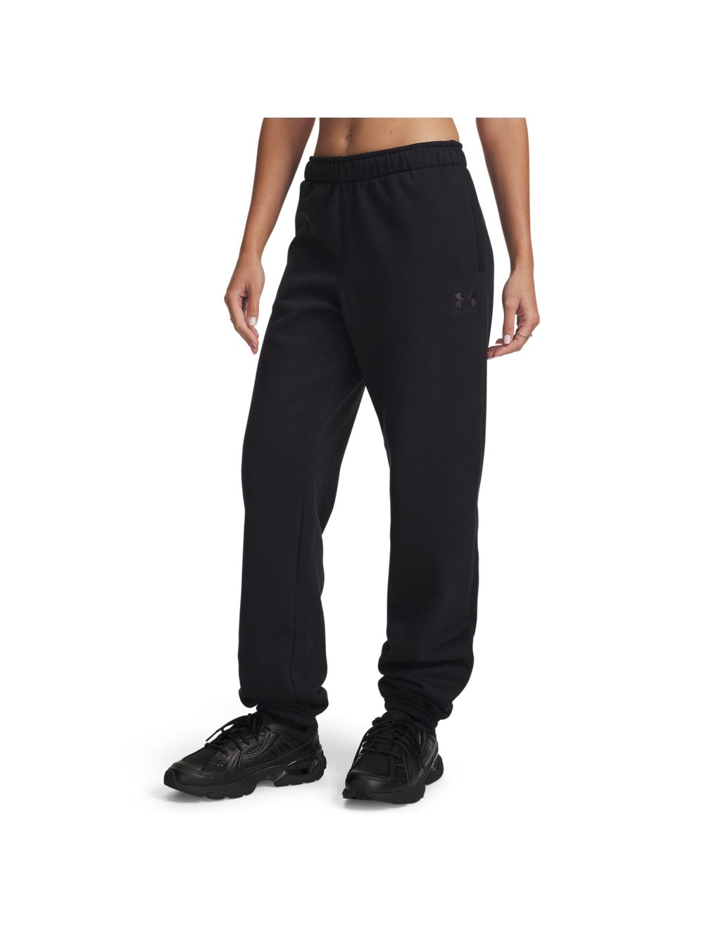Pantalone Sportivo Under Armour ICON VIDA FLC Donna - Nero