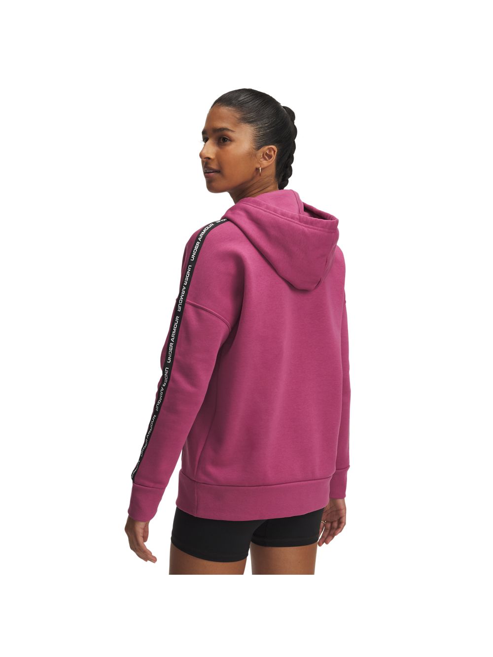 Felpa Under Armour Donna - Fuxia