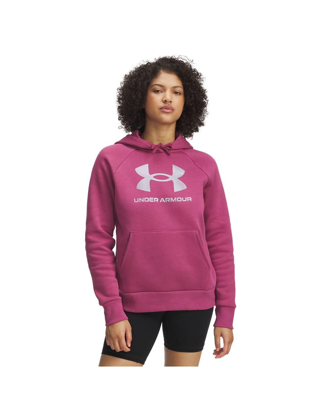 Felpa Under Armour Donna - Fuxia