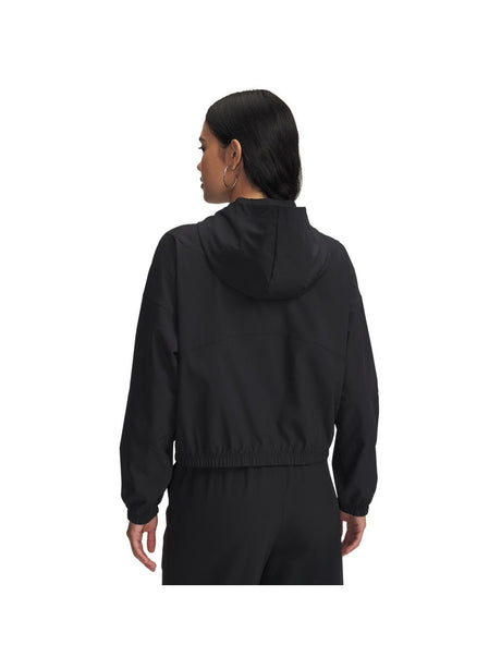 Giubbino Under Armour RIVAL WOVEN Donna - Nero