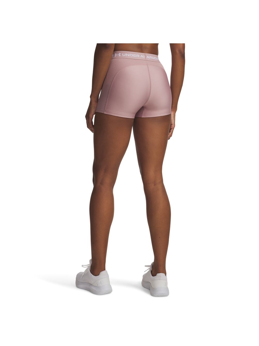 Pantaloncino Sportivo Under Armour HG RIB Donna - Rosa