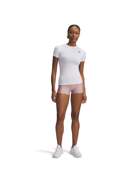 Pantaloncino Sportivo Under Armour HG RIB Donna - Rosa