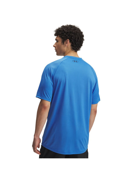 T-shirt Under Armour TECH REFLECTIVE SS Uomo - Blu