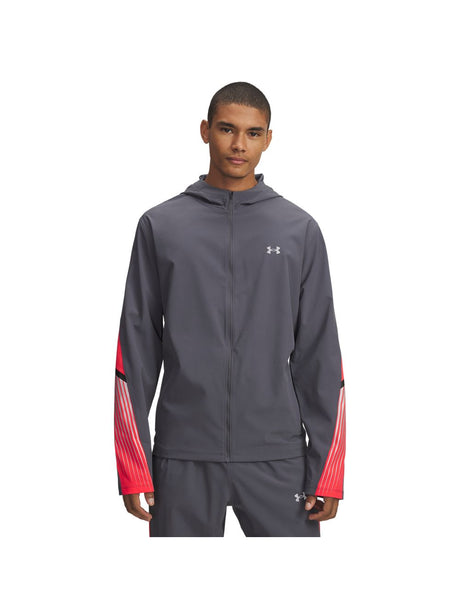 Giubbino Under Armour VELOCITI STORM HOODED Uomo - Grigio
