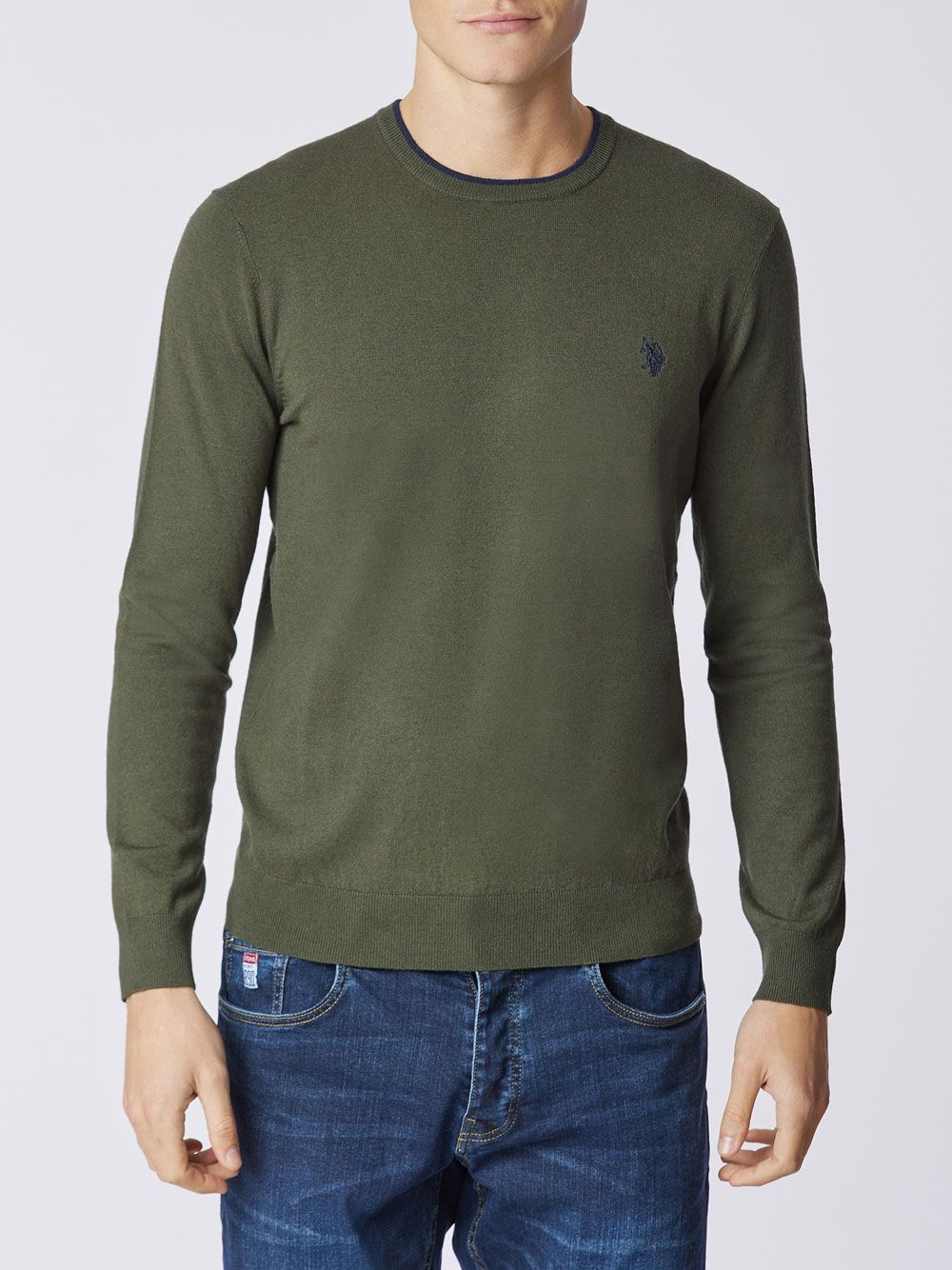 Pullover U.s.polo ALF Uomo - Verde
