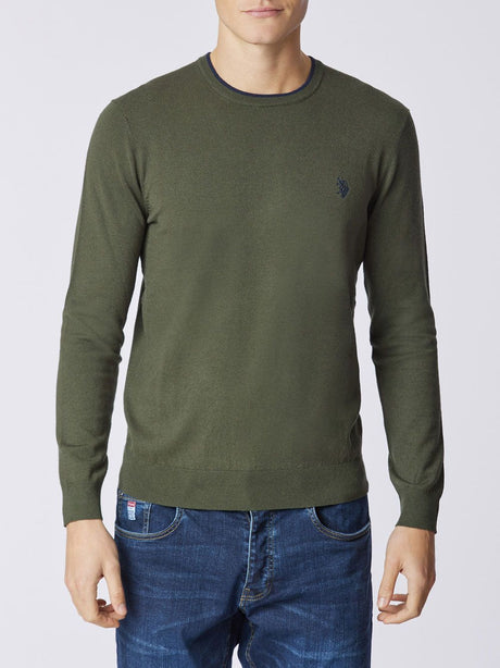 Pullover U.s.polo ALF Uomo - Verde