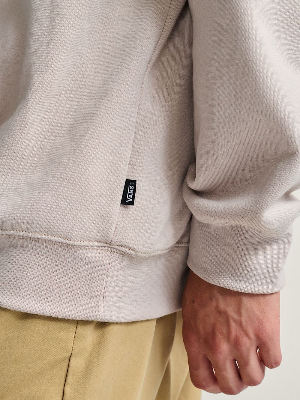 Felpa Vans Stockpile Pullover Uomo - Bianco