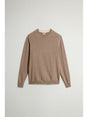 Pullover Woolrich LAMBSWOOL CREWNECK Uomo - Marrone