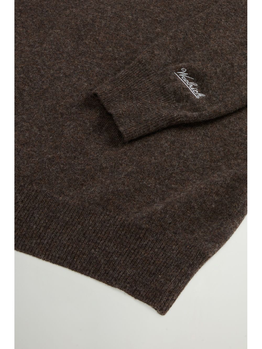 Pullover Woolrich LAMBSWOOL CREWNECK Uomo - Marrone