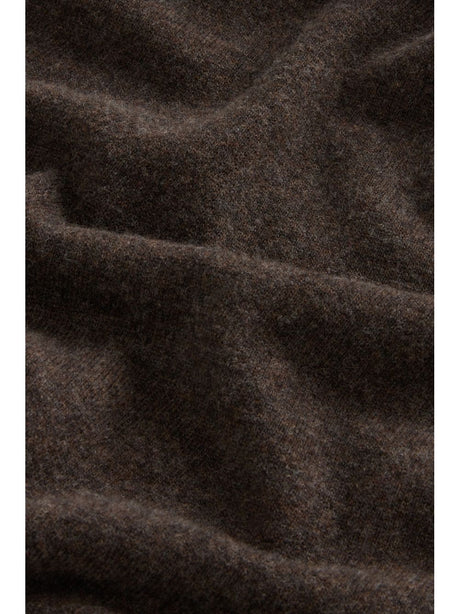 Pullover Woolrich LAMBSWOOL CREWNECK Uomo - Marrone