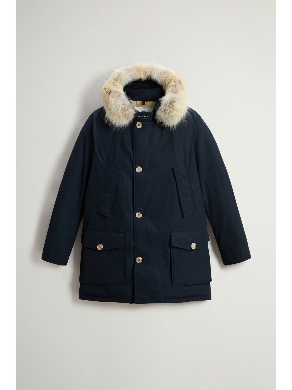 Giubbotto Woolrich ARCTIC DETACHABLE FUR PARKA Uomo - Blu