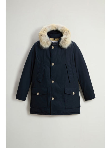 Giubbotto Woolrich ARCTIC DETACHABLE FUR PARKA Uomo - Blu
