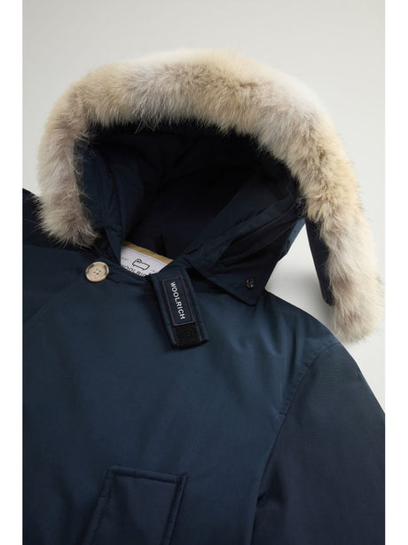 Giubbotto Woolrich ARCTIC DETACHABLE FUR PARKA Uomo - Blu