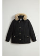 Giubbotto Woolrich ARCTIC DETACHABLE FUR ANORAK Uomo - Nero