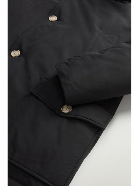 Giubbotto Woolrich ARCTIC DETACHABLE FUR ANORAK Uomo - Nero