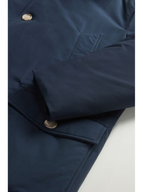 Giubbotto Woolrich ARCTIC DETACHABLE FUR ANORAK Uomo - Blu