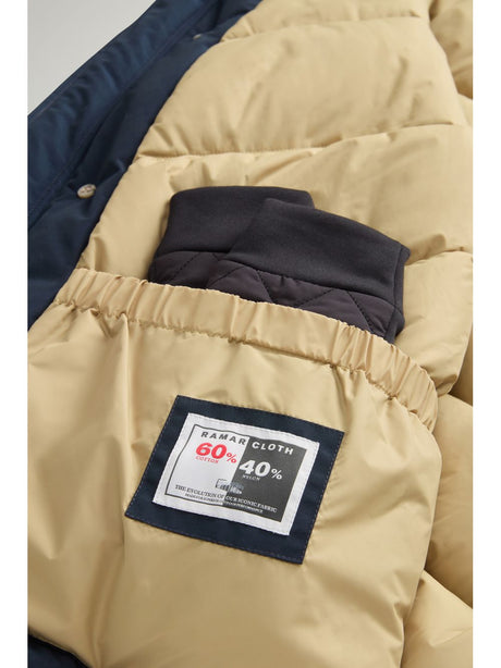 Giubbotto Woolrich ARCTIC DETACHABLE FUR ANORAK Uomo - Blu