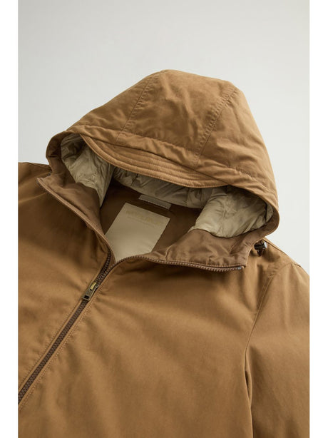 Giubbotto Woolrich MOUNTAIN CLOTH PACIFIC JACKET Uomo - Marrone