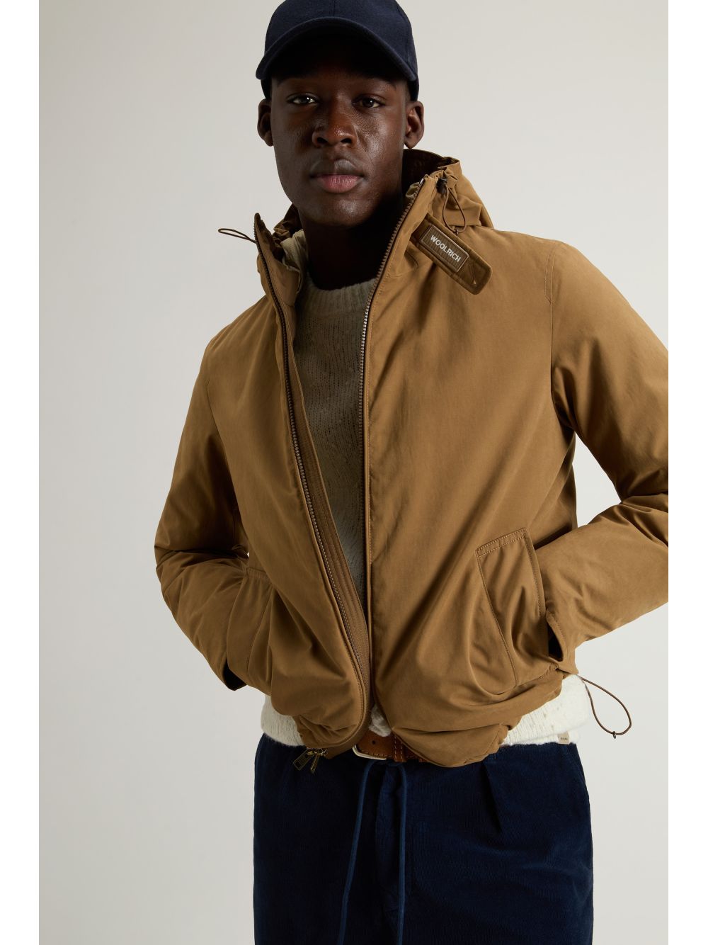 Giubbotto Woolrich MOUNTAIN CLOTH PACIFIC JACKET Uomo - Marrone