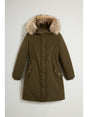 Giubbotto Woolrich GRACE FUR PARKA Donna - Verde