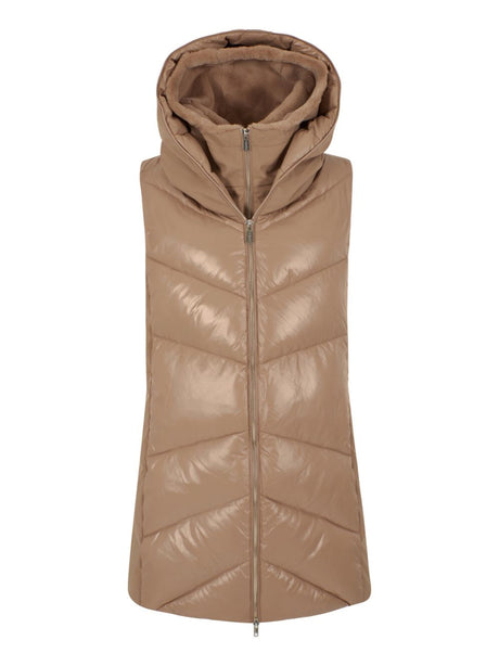 Gilet Yes Zee Donna - Marrone