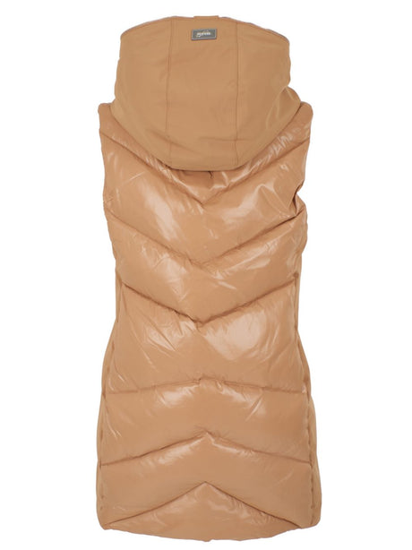 Gilet Yes Zee Donna - Marrone