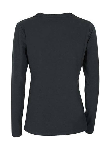 T-shirt Yes Zee Donna - Nero